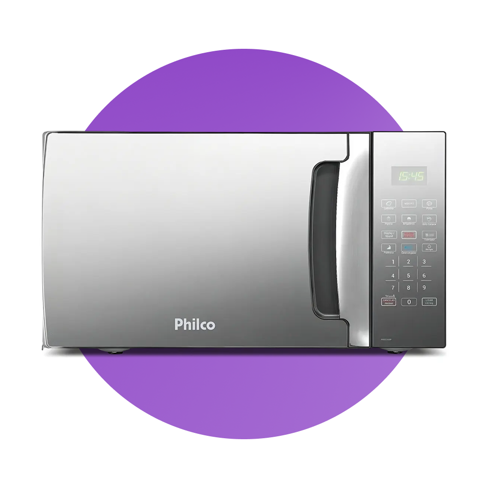 Micro-ondas Philco PMO30EP preto 28L